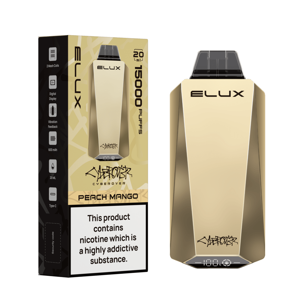 Elux Cyberover 15000 Puff Disposable | Only £8.99 each | Eazy Vapes