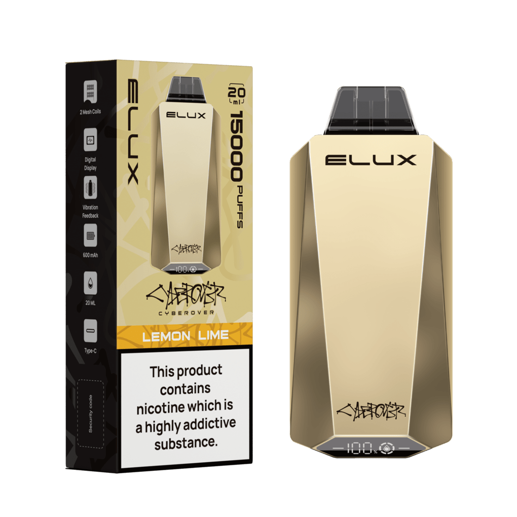 Elux Cyberover 15000 Puff Disposable | Only £8.99 each | Eazy Vapes