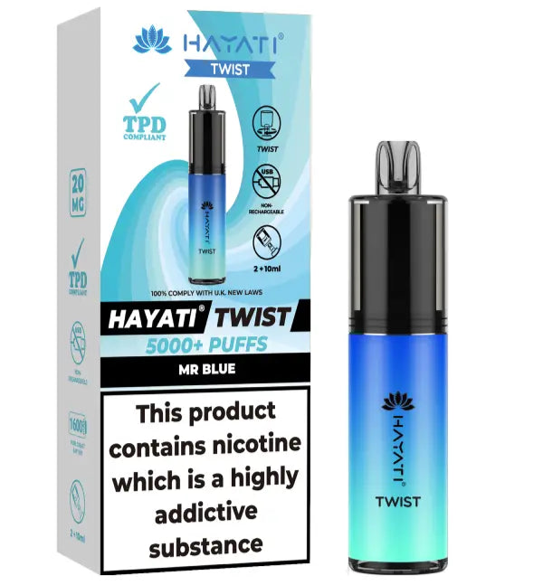 Hayati Twist 5000 Puff Disposable