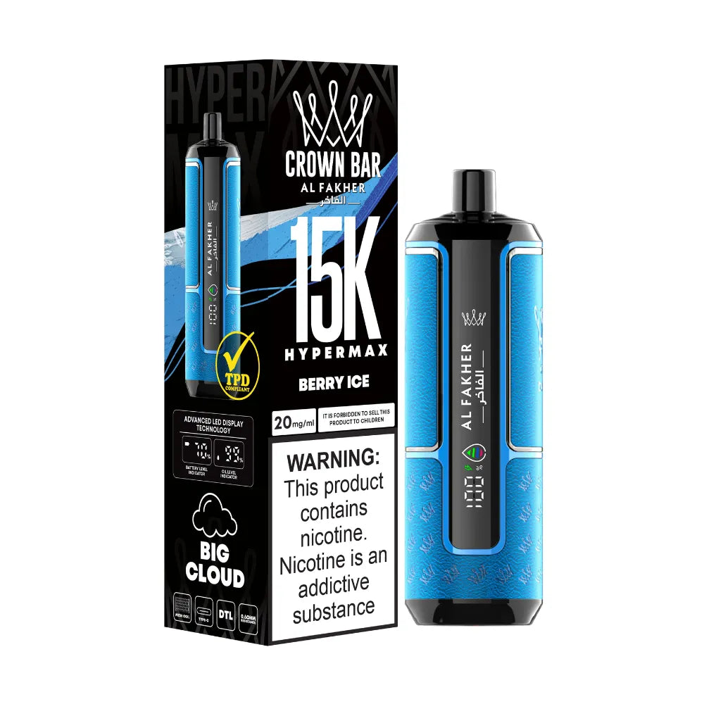 Al Fakher Crown Bar 15K Hypermax Disposable | Eazy Vapes