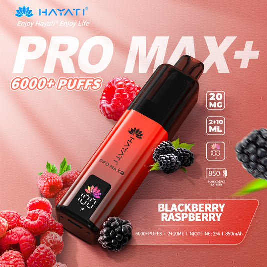 Hayati Pro Max+ 6000 Puffs Disposable Vape | Eazy Vapes