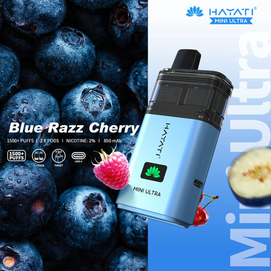 Hayati Mini Ultra 1500 Puff Disposable Vape | Buy at Eazy Vapes