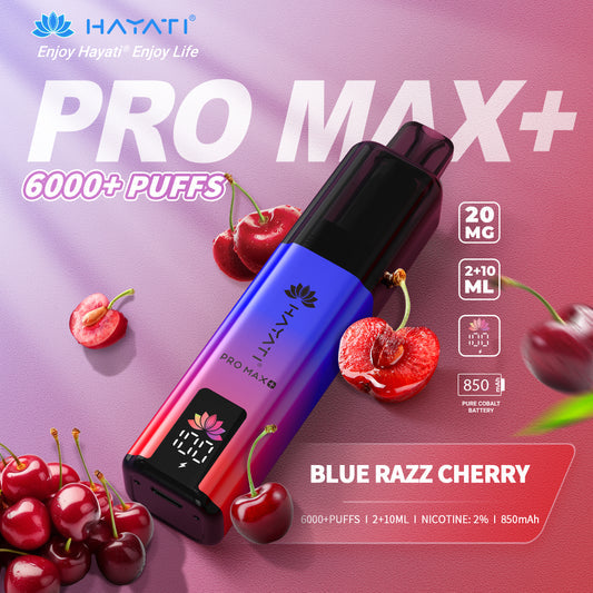 Hayati Pro Max+ 6000 Puffs Disposable Vape | Eazy Vapes