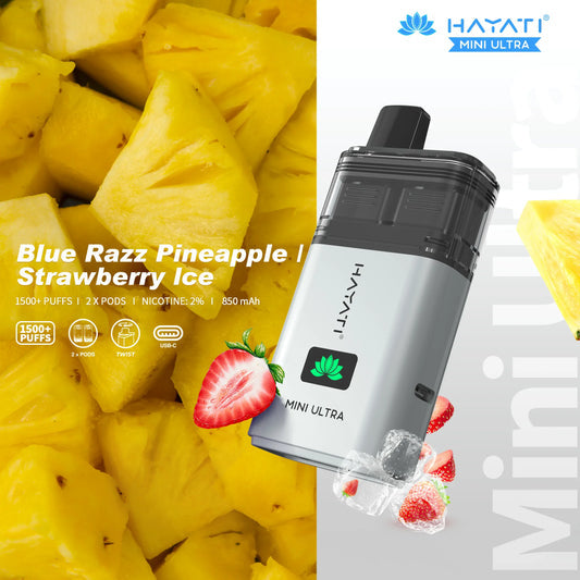 Hayati Mini Ultra 1500 Puff Disposable Vape | Buy at Eazy Vapes