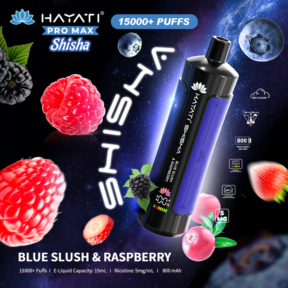 Hayati Pro Max Shisha 15,000 Puff Disposable Vape | Eazy Vapes