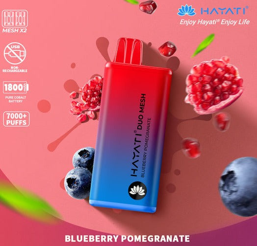 Hayati Duo Mesh 7000+ Puffs Disposable Vape | Only £9.99 | Eazy Vapes