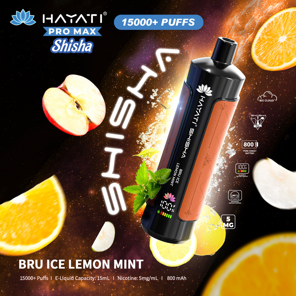 Hayati Pro Max Shisha 15,000 Puff Disposable Vape | Eazy Vapes