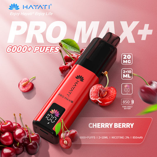 Hayati Pro Max+ 6000 Puffs Disposable Vape | Eazy Vapes