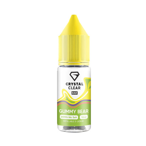 Crystal Clear Bar Salts 10ml E-Liquid | Eazy Vapes