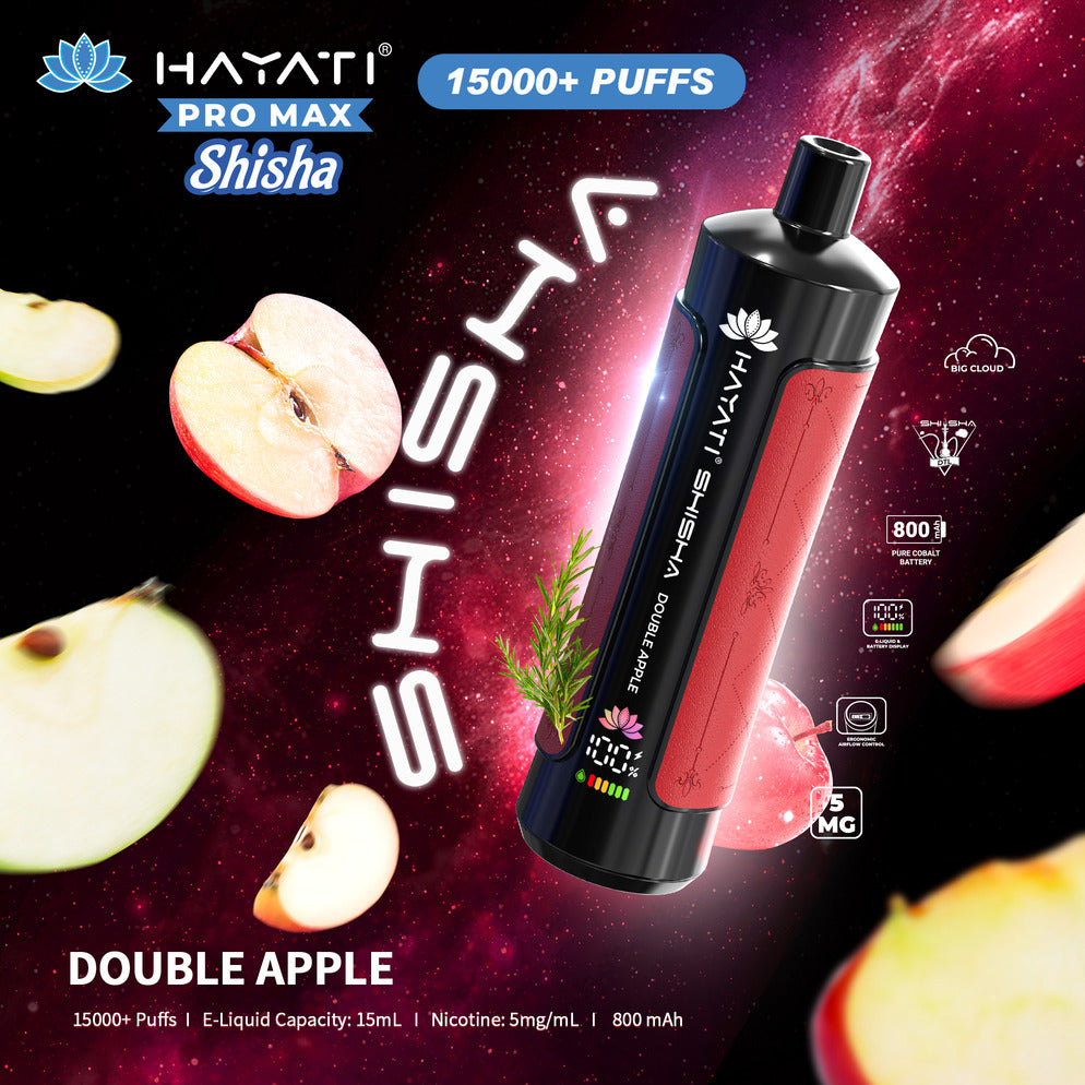 Hayati Pro Max Shisha 15,000 Puff Disposable Vape | Eazy Vapes