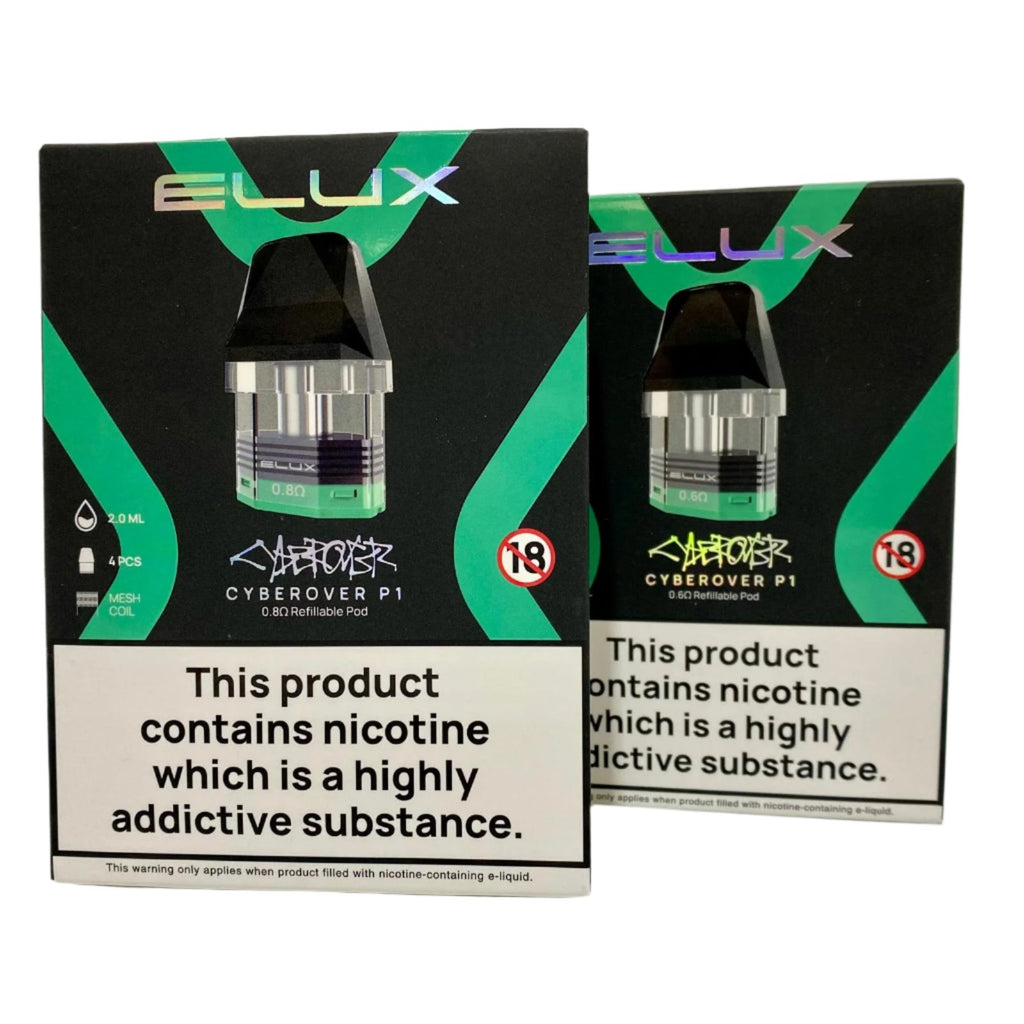 Elux Cyberover P1 Refillable Pods | Eazy Vapes