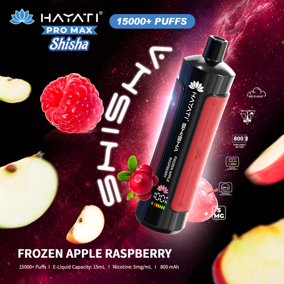 Hayati Pro Max Shisha 15,000 Puff Disposable Vape | Eazy Vapes