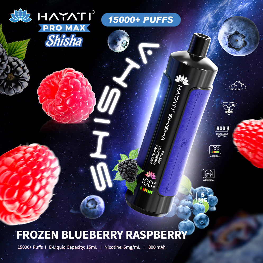 Hayati Pro Max Shisha 15,000 Puff Disposable Vape | Eazy Vapes