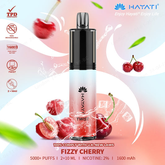 Hayati Twist 5000 Puff Disposable Vape | Eazy Vapes