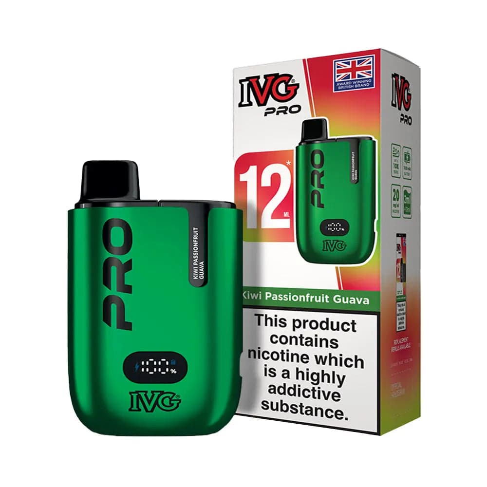 IVG Pro 12 Disposable Vape Kit 10K Puffs | Eazy Vapes