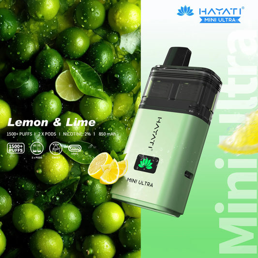 Hayati Mini Ultra 1500 Puff Disposable Vape | Buy at Eazy Vapes