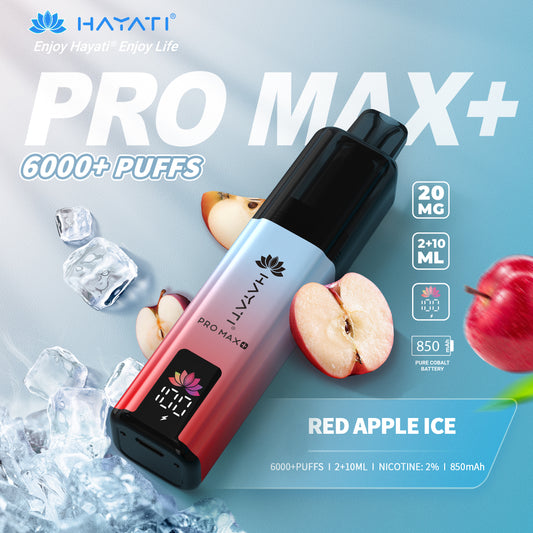 Hayati Pro Max+ 6000 Puffs Disposable Vape | Eazy Vapes