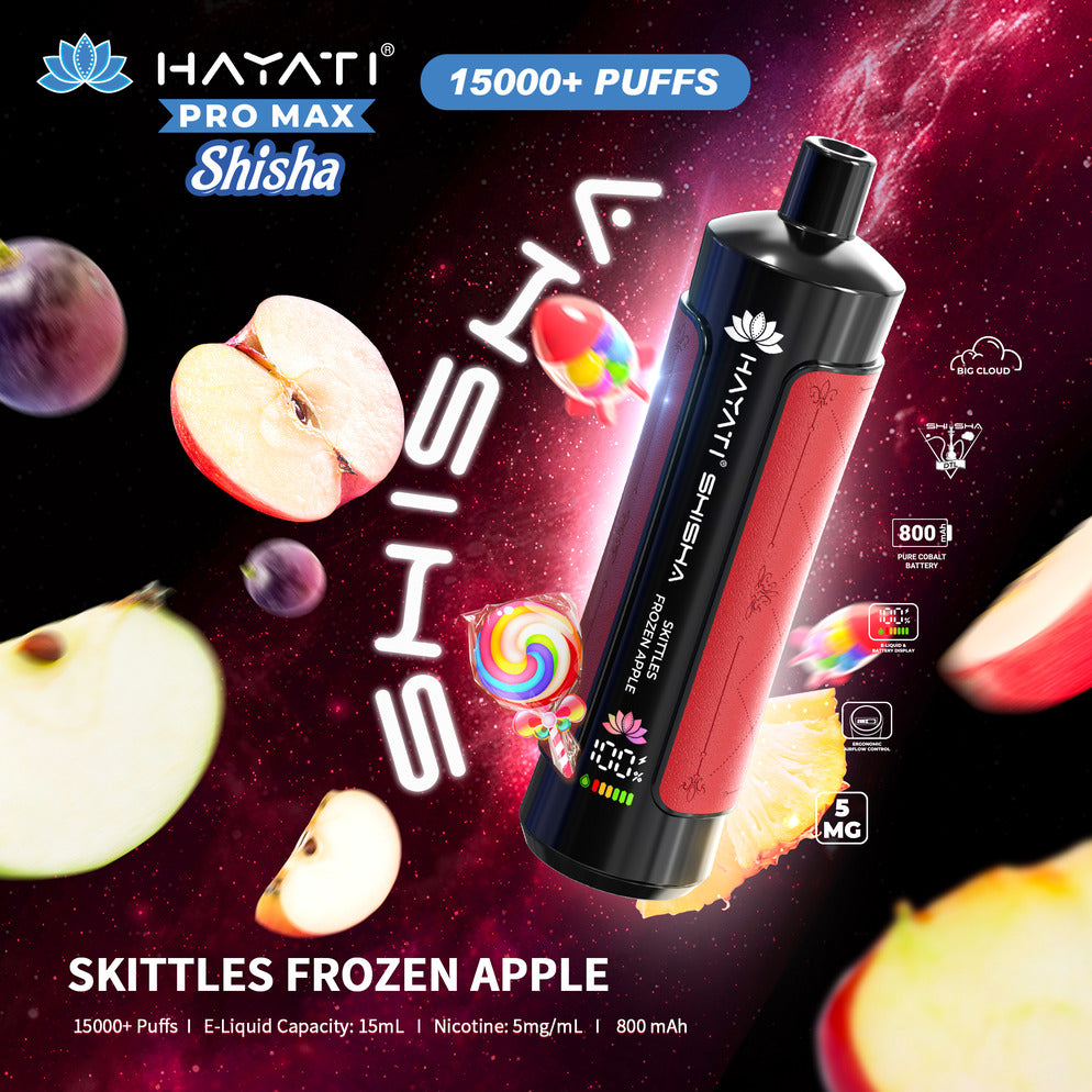 Hayati Pro Max Shisha 15,000 Puff Disposable Vape | Eazy Vapes