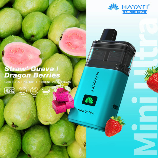 Hayati Mini Ultra 1500 Puff Disposable Vape | Buy at Eazy Vapes