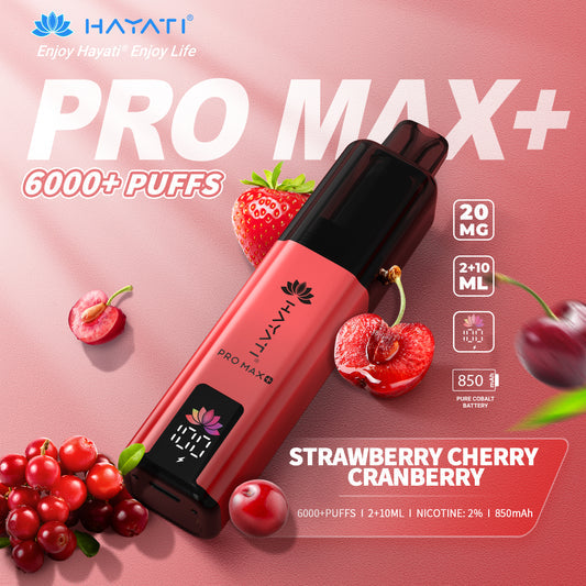 Hayati Pro Max+ 6000 Puffs Disposable Vape | Eazy Vapes