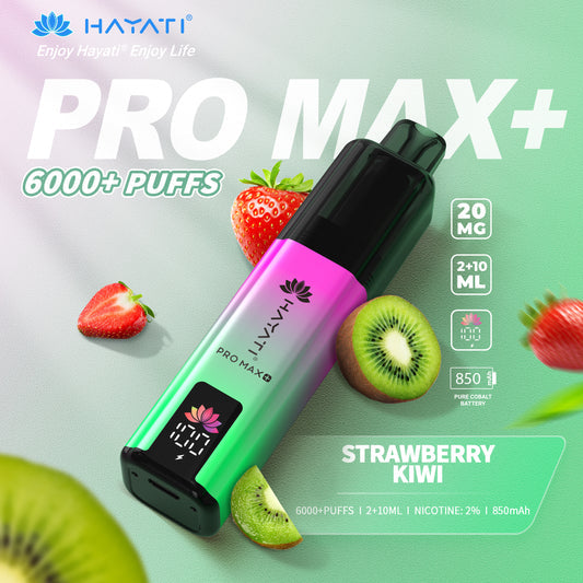 Hayati Pro Max+ 6000 Puffs Disposable Vape | Eazy Vapes