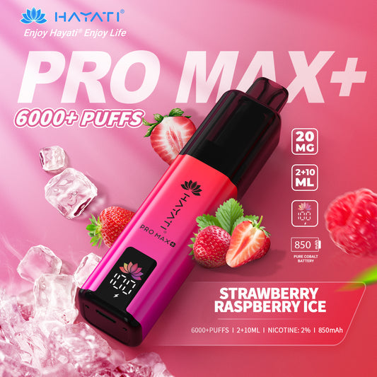 Hayati Pro Max+ 6000 Puffs Disposable Vape | Eazy Vapes