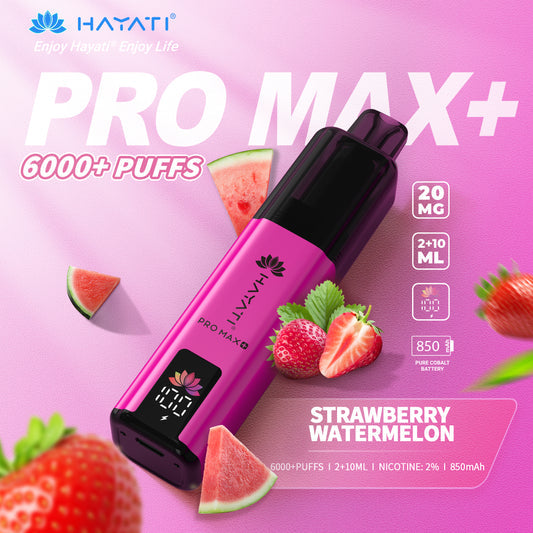 Hayati Pro Max+ 6000 Puffs Disposable Vape | Eazy Vapes