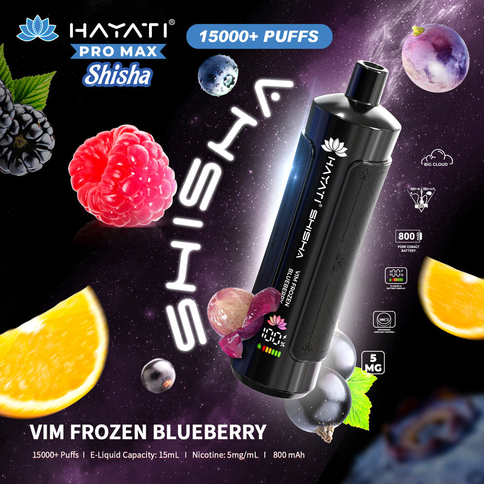 Hayati Pro Max Shisha 15,000 Puff Disposable Vape | Eazy Vapes