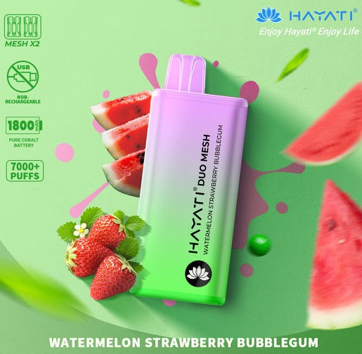 Hayati Duo Mesh 7000+ Puffs Disposable Vape | Only £9.99 | Eazy Vapes