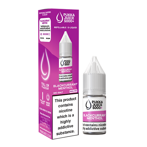 Pukka Juice 5000+ Nic Salts | Only £2.95 each | Eazy Vapes