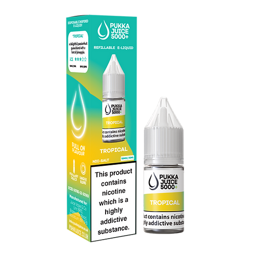 Pukka Juice 5000+ Nic Salts | Only £2.95 each | Eazy Vapes