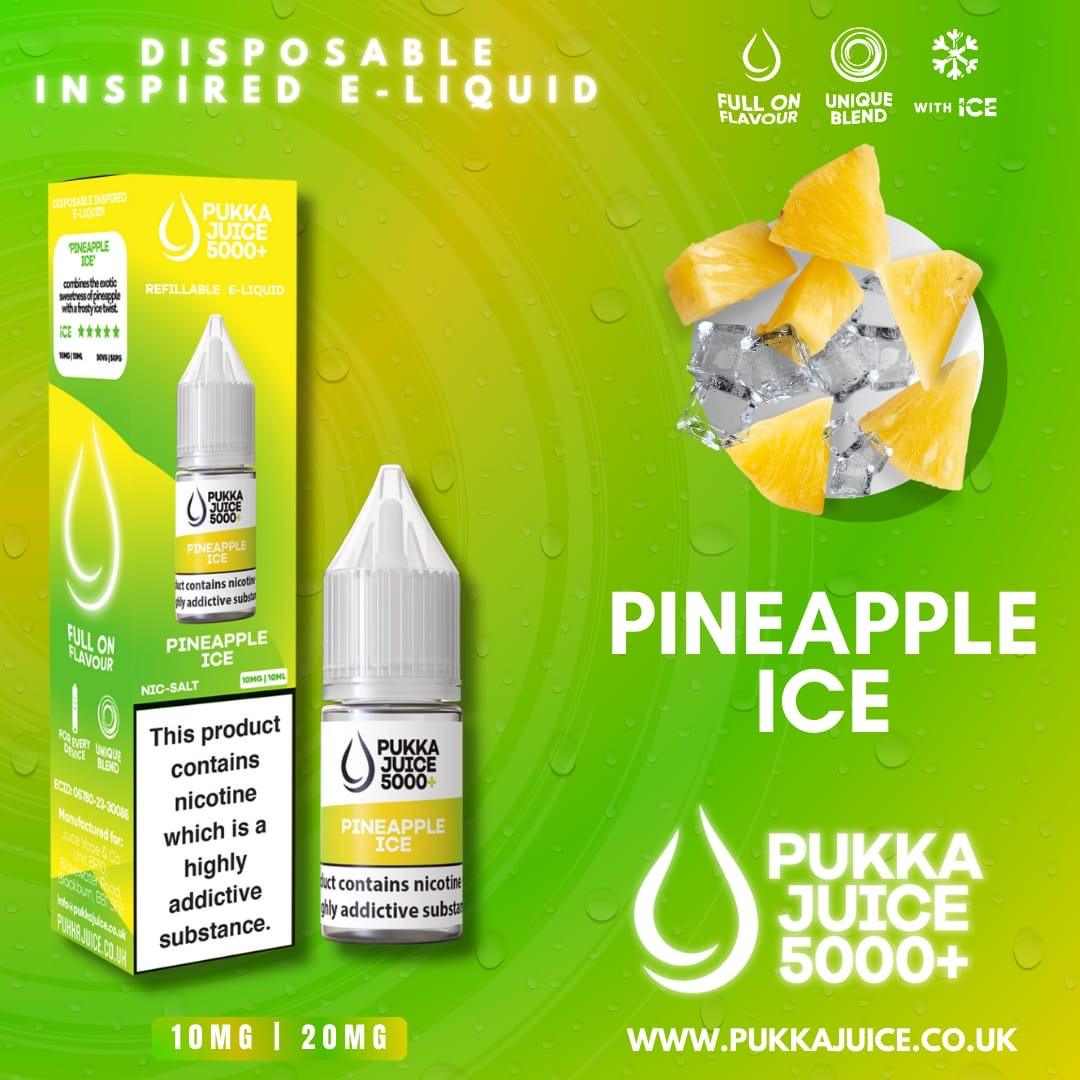 Pukka Juice 5000+ Nic Salts | Only £2.50 each | Eazy Vapes