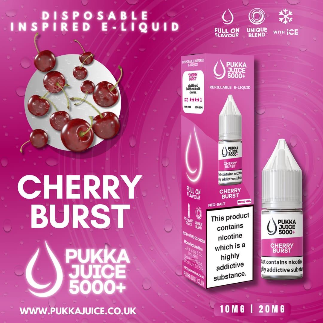 Pukka Juice 5000+ Nic Salts | Only £2.50 each | Eazy Vapes